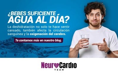 ¿Bebes suficiente agua al día? La deshidratación no solo te hace sentir cansado, también afecta la circulación sanguínea y la oxigenación del cerebro