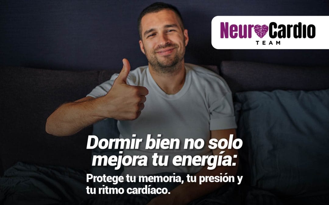 Dormir bien no solo mejora tu energía: protege tu memoria, tu presión y tu ritmo cardíaco