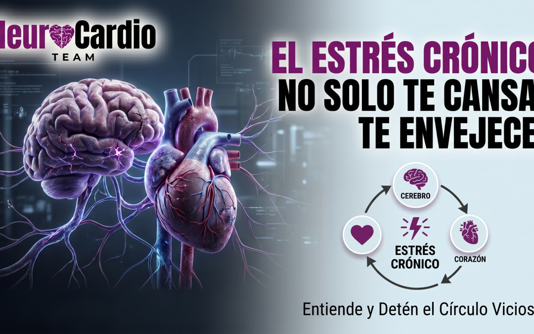 ¿Por qué el estrés crónico envejece tu cerebro y tu corazón más rápido?